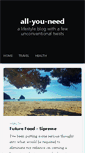 Mobile Screenshot of all-you-need.net