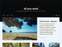 Tablet Screenshot of all-you-need.net